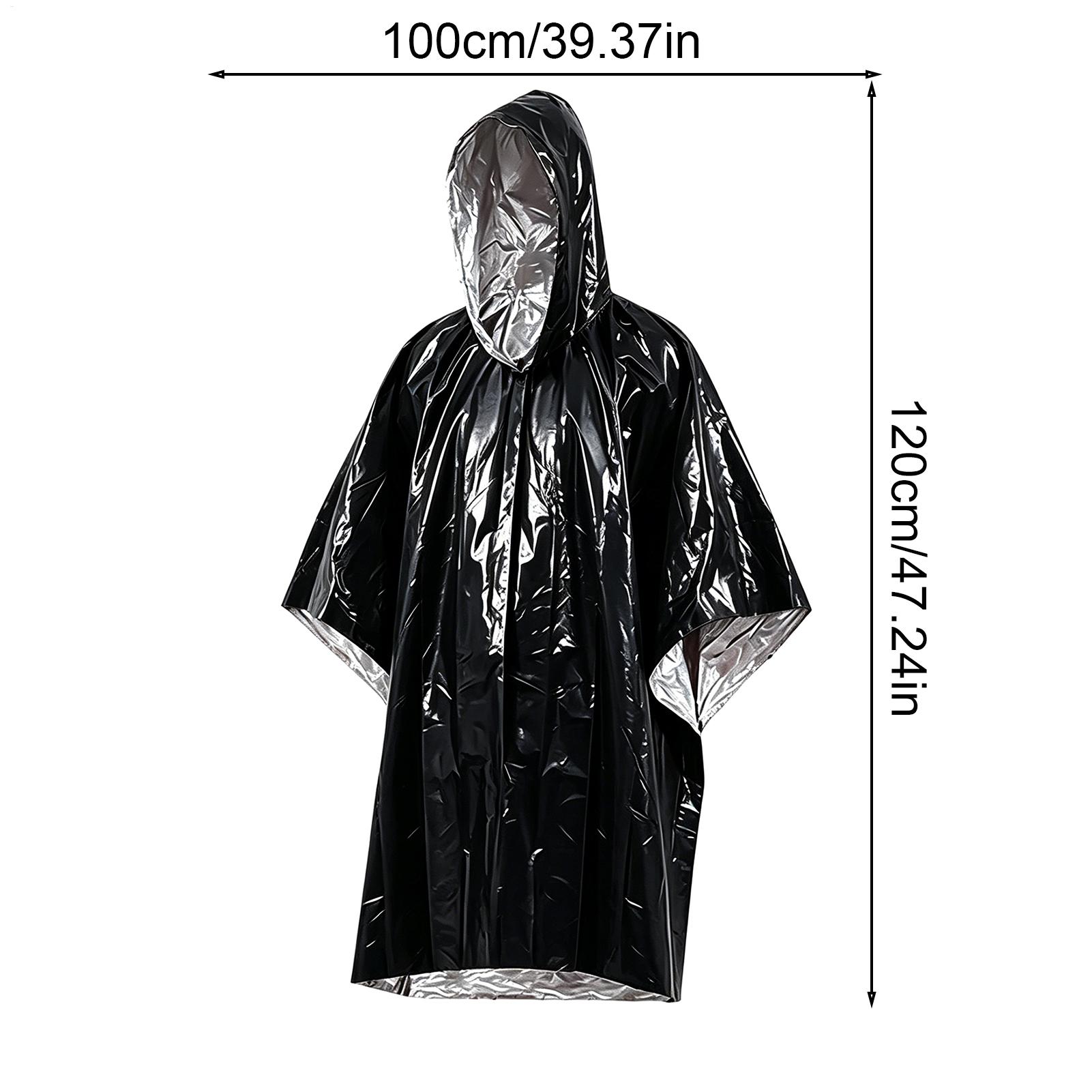 1 pièce : film imperméable d’u - Emergency Poncho Rain avis et prix