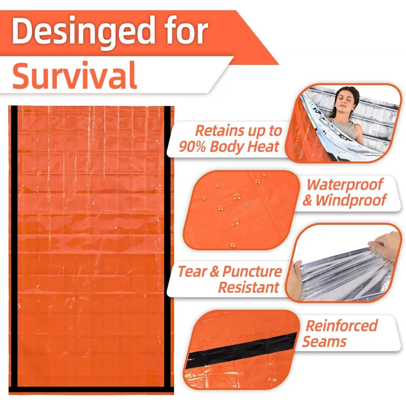 Sac de couchage d’urgence, cou - Bivy Bag Emergency avis et prix