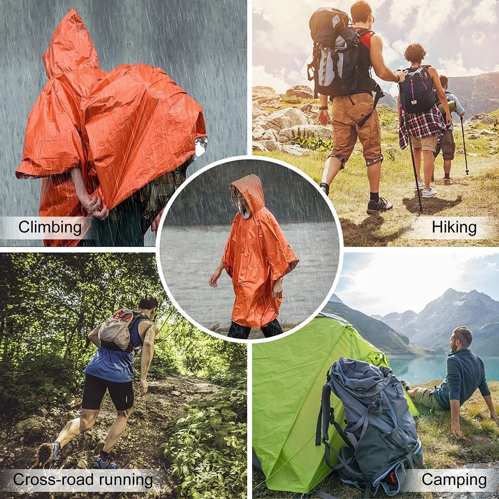 1 pièce : Poncho de pluie impe - Emergency Poncho Rain avis et prix